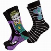 The Joker - Joker Character and J Logo Men's 2-Pack Crew Socks ...