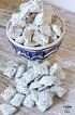 This Puppy Chow Recipe is made with Chex, chocolate, peanut butter and ...
