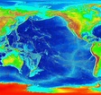 Pacific Ocean Elevation Map - MapSof.net