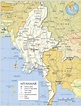 Political Map of Myanmar - Nations Online Project
