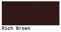 Rich Brown Color Codes - The Hex, RGB and CMYK Values That You Need