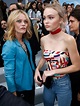 Lily-Rose Depp, 16, adds colour to the FROW, joining mum Vanessa ...