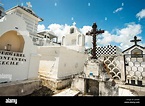 Cemetery at Guadeloupe Stock Photo - Alamy