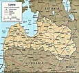 Cartes de Lettonie - Carte-monde.org