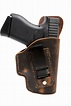 Glock 17 / 22 IWB Leather Holster - Lifetime Warranty - Made in U.S.A.