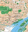 Map of Montreal street: streets, roads and highways of Montreal