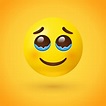 Premium Vector | Happy tears emoji
