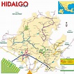 Mapa de Hidalgo con municipios | Estado de Hidalgo México | Mapas.top