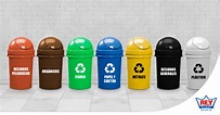 Tachos de plástico para basura: ¿clasificas la basura correctamente?