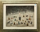Etching, Bruce Botts, Circus in the Park - Dec 10, 2011 | Clars Auction ...