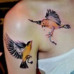 Finches | Finch tattoo, Tattoos, Tattoo designs