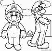 Dibujos de Luigi para colorear - Páginas para imprimir gratis