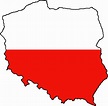 Poland Flag Map • Mapsof.net