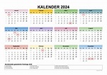 Kalender 2024 Zum Ausdrucken Mit Wochenangaben - Jobye Lynette
