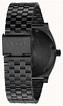 Nixon Time Teller | All Black | Black IP Steel Bracelet | Black Dial ...