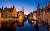 Visited the beautiful small city of Bruges, Belgium. Took this on the ...