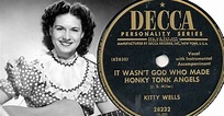 Kitty Wells Changed The World Through "It Wasn't God Who Made Honky ...