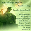 Archangel Raphael | Archangel raphael, Archangel prayers, Angel prayers