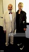 Director Mike Leigh and his wife Charlotte Holdich arrive at the UK ...