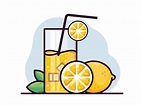 Lemonade Illustration - UpLabs