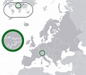 Grande mapa de ubicación de Liechtenstein | Liechtenstein | Europa ...