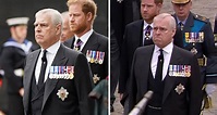 Queen funeral: 'Emotional' Prince Andrew follows Queen's coffin