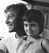 Richard Burton and his adopted daughter Lisa Todd Burton (Elizabeth ...