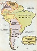 Virreinatos españoles y Capitanías Generales en América del Sur a ...
