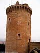 Torre del castillo de Bellver. Bellver Castle tower Palma de Mallorca ...