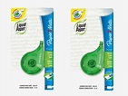 2 Papermate DryLine LIQUID PAPER White Out Correction Tape Extra Long ...