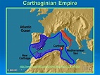 A maps of the fullest extent of Carthage's mercantile empire - Click on ...