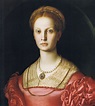 Bronzino - Portrait of Lucrezia Panciatichi, detail (1541-45 ...