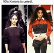Young Kimora Lee Simmons Runway Model Days | 90s runway fashion, 90s ...