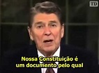Ronald Reagan We The People tradução - YouTube