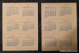 año 1882!!! calendario anderson&cameron - Comprar Calendarios antiguos ...