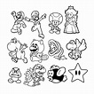 Mario Bros Para Colorear - Fasher