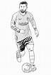 Dibujo 03 de Lionel Messi para colorear