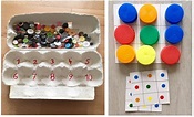 10 Ideas para elaborar juegos educativos, usando materiales reciclados