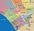 Beverly Hills California Map - World Map Gray