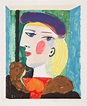 Lot - Pablo Picasso, Femme Profile (Marie-Therese Walter), Lithograph