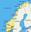 Karten von Norwegen | Karten von Norwegen zum Herunterladen und Drucken