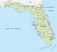 Political Map of Florida | Large Printable Florida Political Map ...