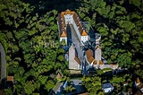 Beilngries aus der Vogelperspektive: Burganlage des Schloss im Ortsteil ...