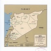 Large detailed administrative divisions map of Syria - 2007 | Syria ...