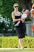 rosie huntington-whiteley spends some quality time with her son in ...