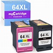 64xl Ink Cartridge for HP 64 Ink works with HP Envy Photo 7855 7155 ...
