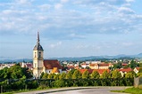 Panoramic View of Slovenska Bistrica, Slovenia Stock Image - Image of ...