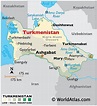 Mapas de Turkmenistán - Atlas del Mundo