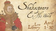 Exhibit, events to mark 400th anniversary of Shakespeare's death ...