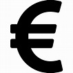 Símbolo de moneda del euro | Icono Gratis